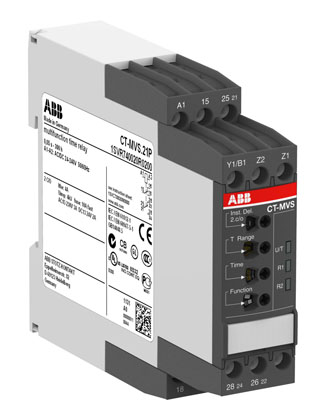 

Abb SST Реле времени CT-MVS.23P многофункциональное, 380-440В АС, 0,05..300ч, 2ПК, пружинные клеммы