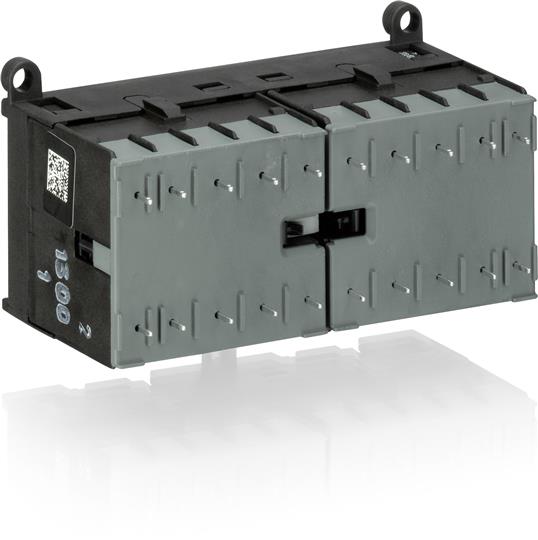 

Abb SST Миниконтактор реверсивный VB6-30-01-P 9A (400В AC3) катушка 48В АС