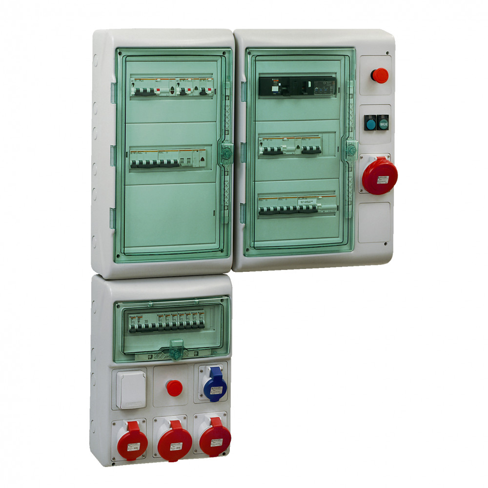 Щит Kaedra ip65 12мод. + 6отв. Schneider Electric