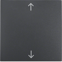 

Berker Перекидной выключатель с оттиском «Стрелки», S.1/B.3/B.7, цвет: антрацитовый, матовый