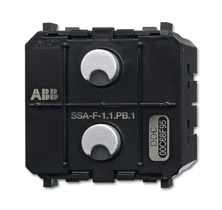 

Abb FATH SSA-F-1.1.PB.1 Сенсор 1-клавишный/релейный активатор 1-канальный free@home, Zenit, Zenit