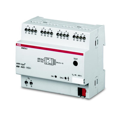 

Abb EIB DG/S 8.1 DALI Интерфейс, 8-канальный, MDRC, EIB