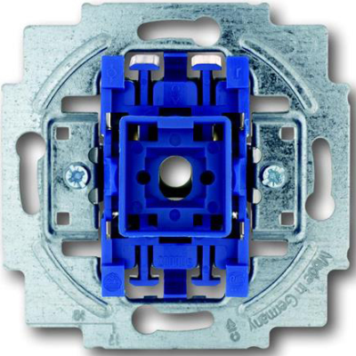 

Abb BJE Механизм 1-клавишной, 1-полюсной кнопки с перекидным контактом (НО контакт/НЗ контакт), с N