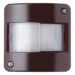 

Berker Датчик движения 180 «Комфорт», BLC, цвет: коричневый, глянцевый, Влагозащищенный скрытый монтаж IP44