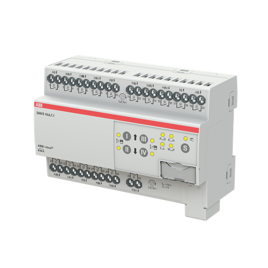 

Abb EIB SAH/S16.6.7.1 Комбиактор 16-канальный, 6А, MRDC, EIB