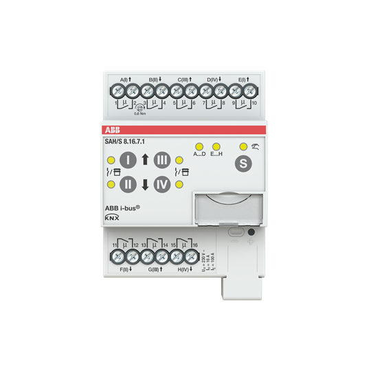 

Abb EIB SAH/S8.16.7.1 Комбиактор 8-канальный, 16А, MDRC, EIB