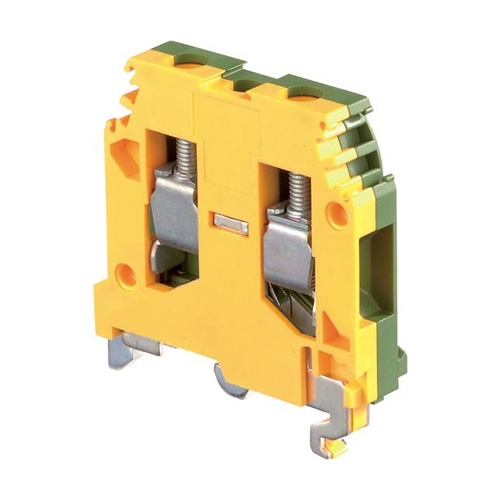 

Клемма винтовая 6 кв.мм., цвет - желто-зеленый