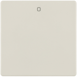 Berker Клавиша с надписью «0», Q.1/Q.3, цвет: белый, с эффектом бархата