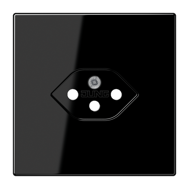 

Накладка на розетка швейцарского стандарта, SEV LS1520-13SEVSWPL Jung, Черный