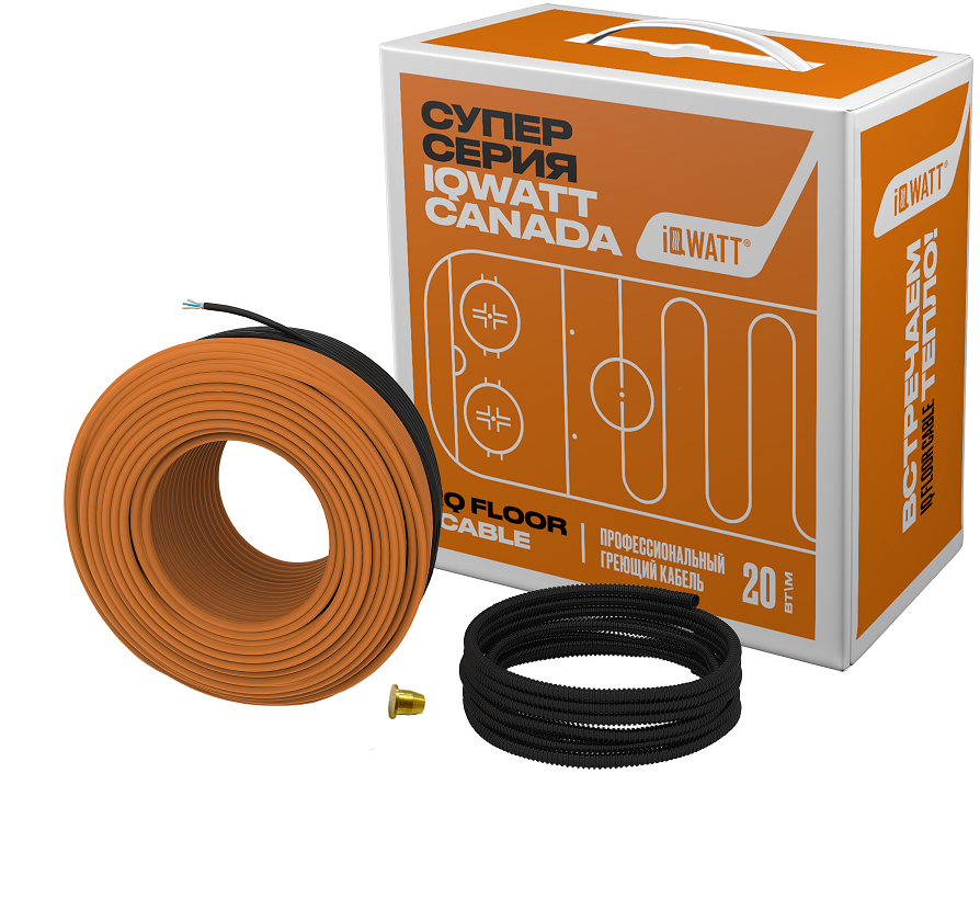 Греющий кабель IQ FLOOR CABLE 150 вт/м. - 35 м., IqWatt