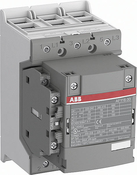 

Abb COS Контактор AF146-30-11-12 146А AC3, катушка 48-130В AC/DC