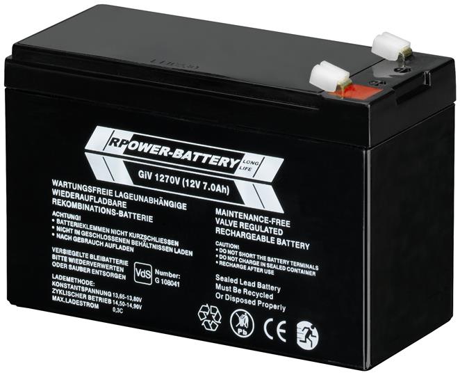 Abb EIB  SAK7 Аккумуляторная батарея для SU/S30.640.1, 7 Ач