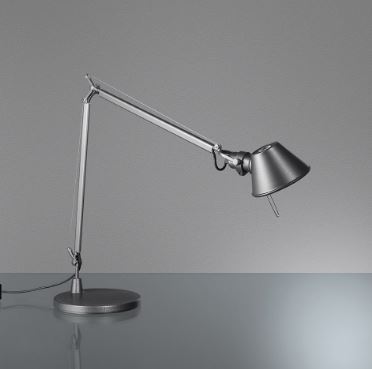 

Artemide Decorative арматура настольной лампы Tolomeo Midi LED LED 9W 3000K, 600х500(1000)мм, серый антрацит