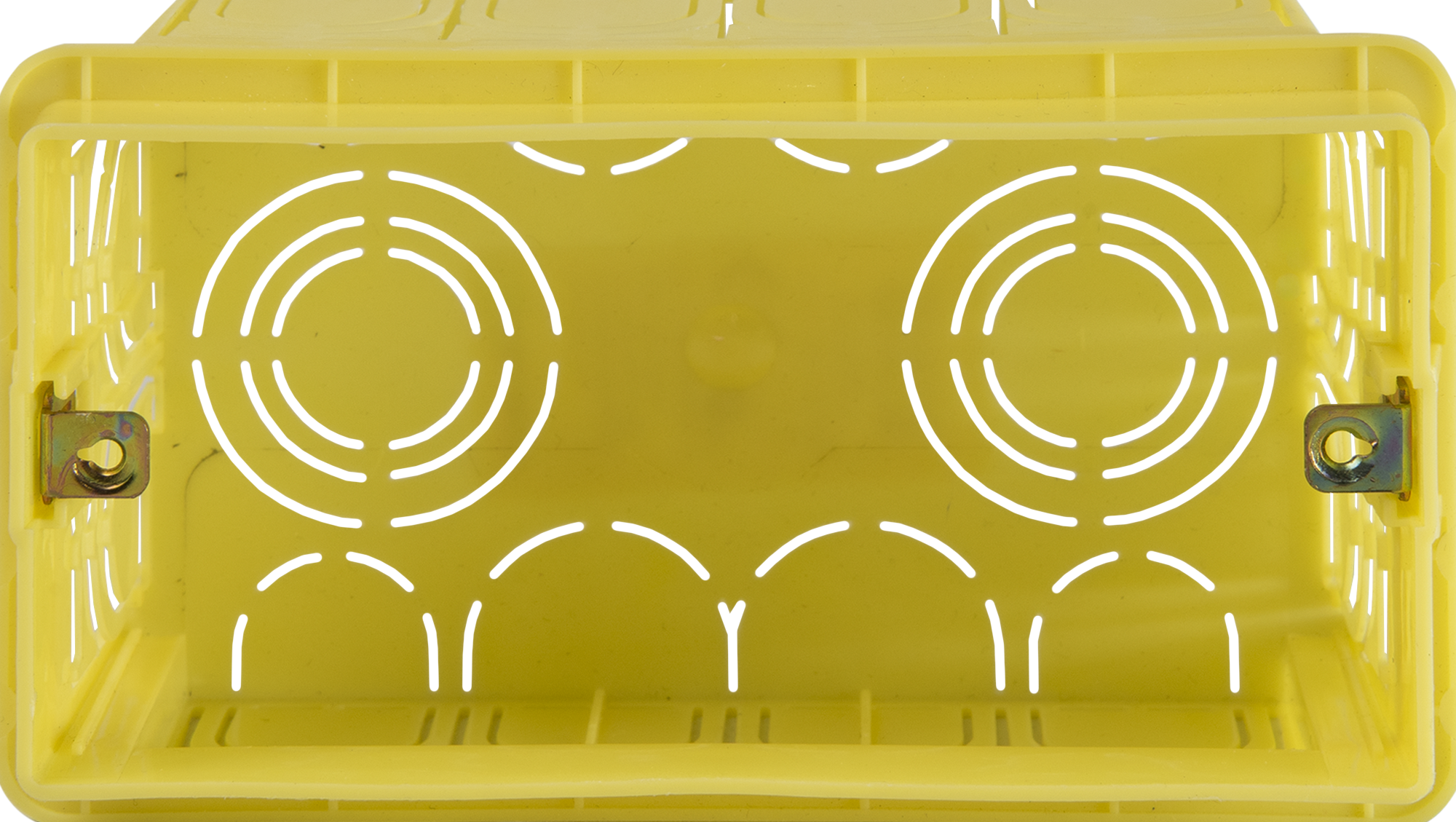 Монтажная коробка для подштукатурного монтажа в кирпичные или бетонные стены на 4 модуля итальянский стандарт 130х71х52 мм серия Valero 297₽