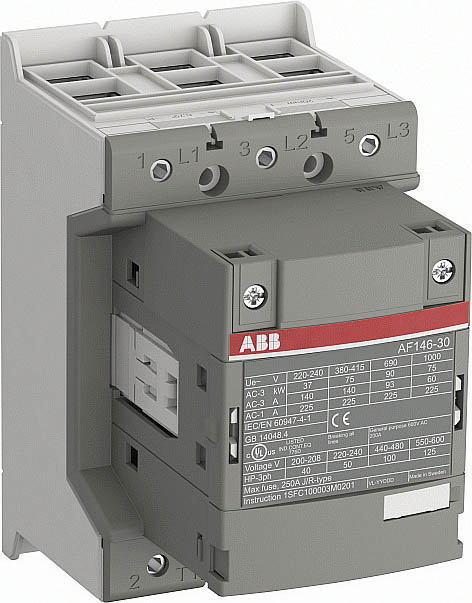 

Abb COS Контактор AF140-30-00-13 140А AC3, катушка 100-250В AC/DC