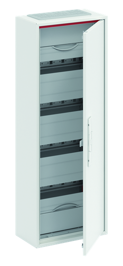 

Abb STJ Шкаф 48 М навесной IP44, 800x300x160 с расстоянием между DIN-рейками 150 мм и винтовыми кле, Белый