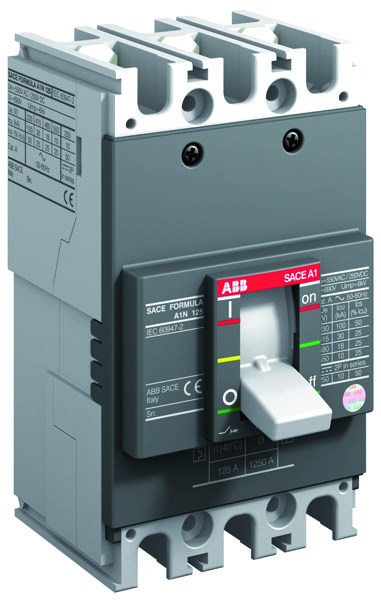 

Abb SACE A Выключатель автоматический A1A 125 TMF 90-900 3p F F, Formula