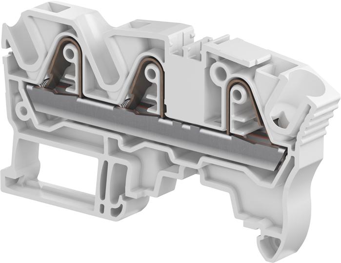 

Abb ENT Клемма втычная ZK6-3P-OR оранжевая - 6 мм², 3 зажима