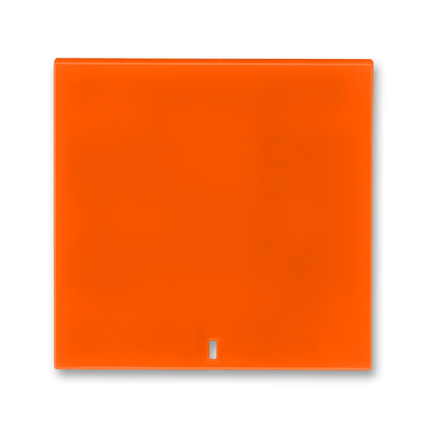 ABB Levit оранжевый Сменная панель с линзой на клавишу для выключателя одноклавишного