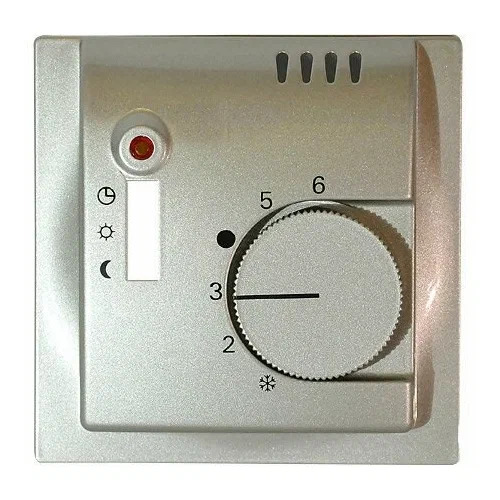 ABB BJE Impuls 79 Накладка для терморегулятора 1077 U1078 U impuls шампань-металлик 488₽