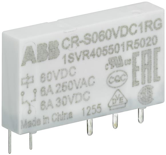 

Abb SST реле CR-S060VDC1RG 60В DC 1ПК (250мА) позол. конт.