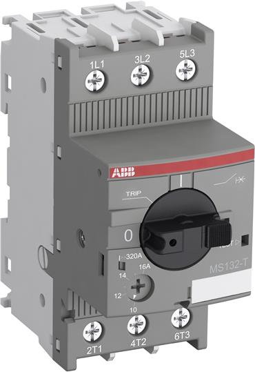 

Abb SST Автоматич.выключ. для защиты трансф. MS132-1.0T 100кА с регулир. тепловой защитой 0.63A-1А