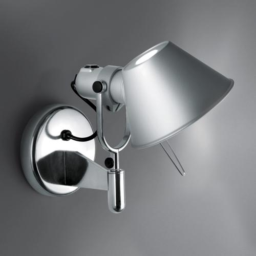

Artemide Decorative бра TOLOMEO FARETTO, 25х23см, 4LED направленный свет + 1LED отраженный свет, 10W теплый белый 3000К, алюминий с сенсорным диммером