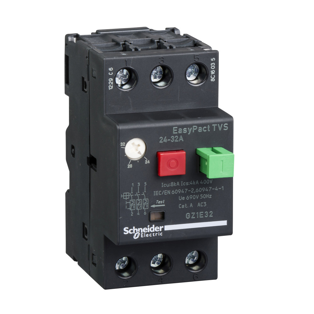 

SE Auxiliary contactors TeSys E2 АВТ. ВЫКЛЮЧАТЕЛЬ 24-32A, EasyPact TVS