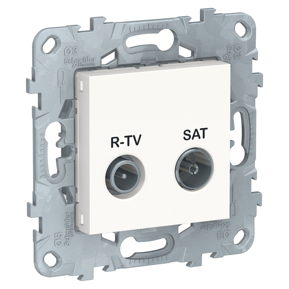 

SE UNICA NEW РОЗЕТКА R-TV/ SAT, одиночная, БЕЛЫЙ, Unica New