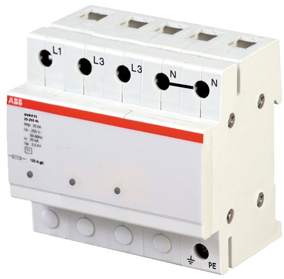 

Abb SOU Огран.перенапряж.OVR T1 3N 25-255 TS