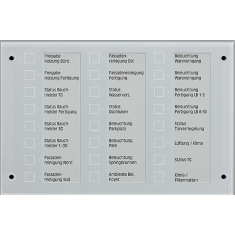 

KNX сигнальная панель MBT2424 Jung, Зеленый