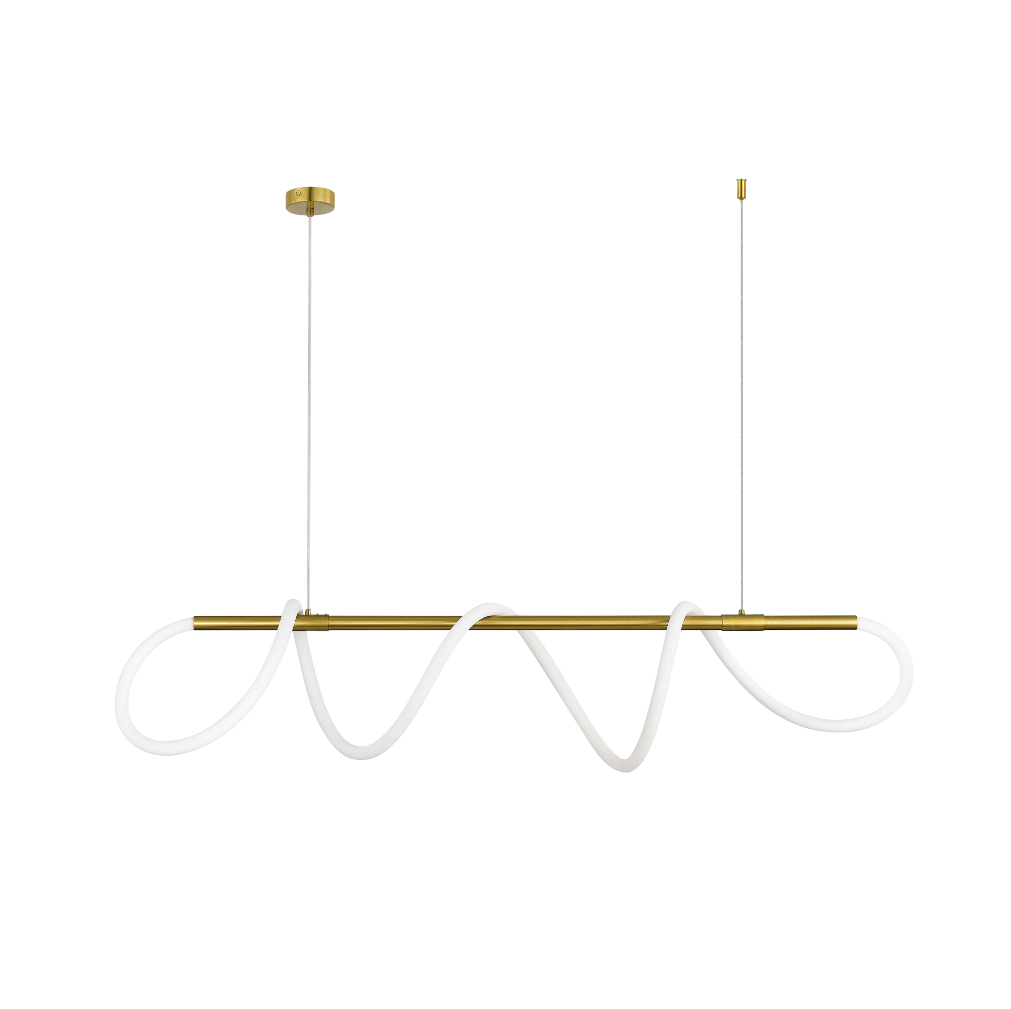 Donolux  LED подвес серия TUBA 70Вт D28xL1260мм H3000мм неон D25xL3600мм 3000К IP20 цвет армату 25232₽