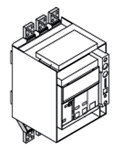 

Abb SACE P Комплект силовых выводов фиксированной части EF E1.2 W FP 4шт