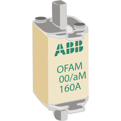 

Abb SGC Предохранитель OFAM00аМ 100А тип аМ размер 00, до 690В