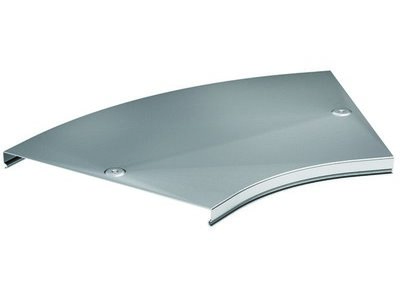 

DKC Крышка CPO 45 на угол горизонтальный 45° осн.600, цинк-ламельная, Светло-серый, "S5 Combitech" - листовые лотки