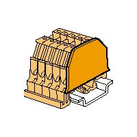 

L039346 CLOISON TERM.BLOC ORANGE P.6 (модульн. обор.)