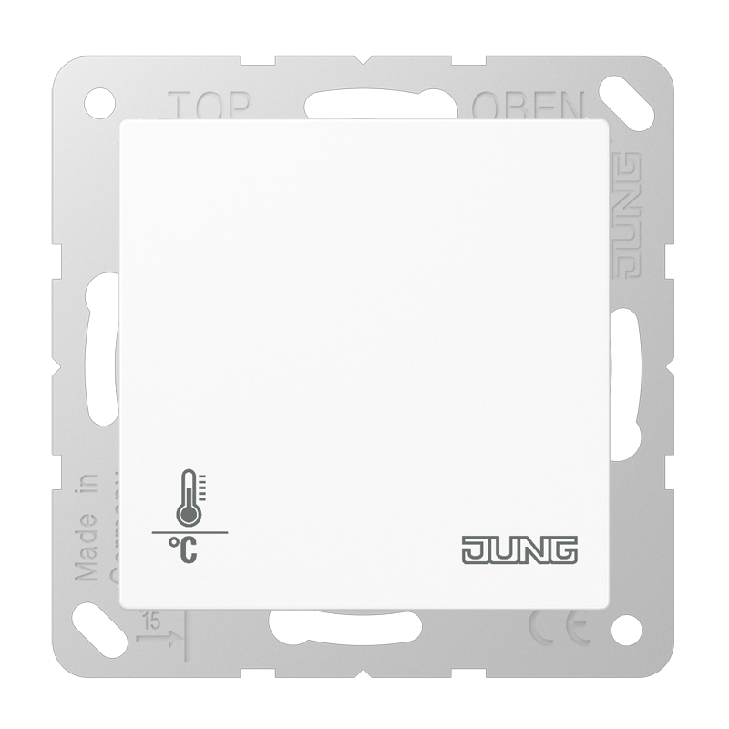 

KNX-регулятор с ручкой для установки температуры; белый A2178ORTSWW Jung, A