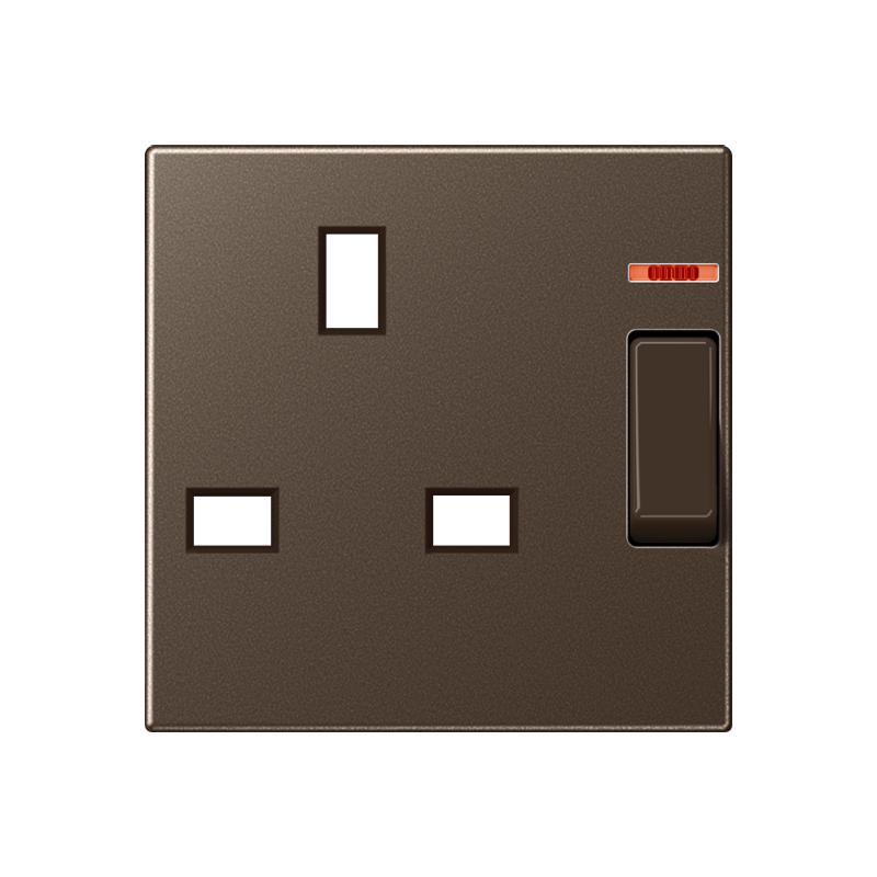 

накладка розетки с контрольным выключателем мокко A3171KOMOPL Jung, A