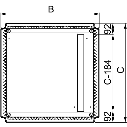 

SE Universal Enclosures 2-Х МОД. ПЛАТА КАБ. ВВОДА SF 400x500