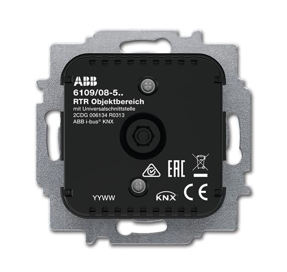 Abb EIB  6109/05-500 Терморегулятор + 5 входов для общих зон без дисплея