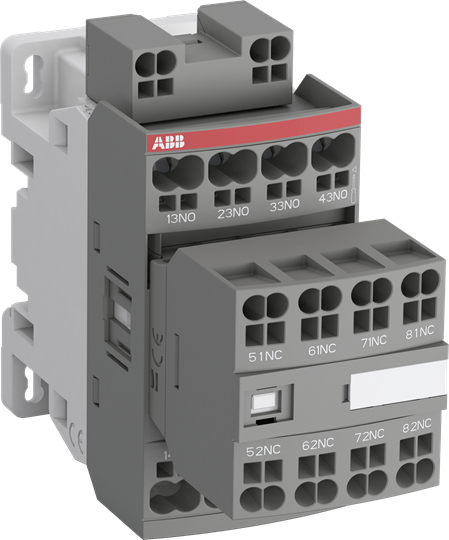 

ABB ENT Реле контакторное NF80EK-12 с втычными клеммами, с универсальной катушкой управления 48-130В, ENT