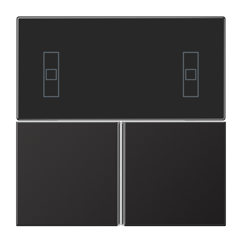 

KNX набор накладок для комнатного контроллера AL4093TSAD Jung, Алюминий