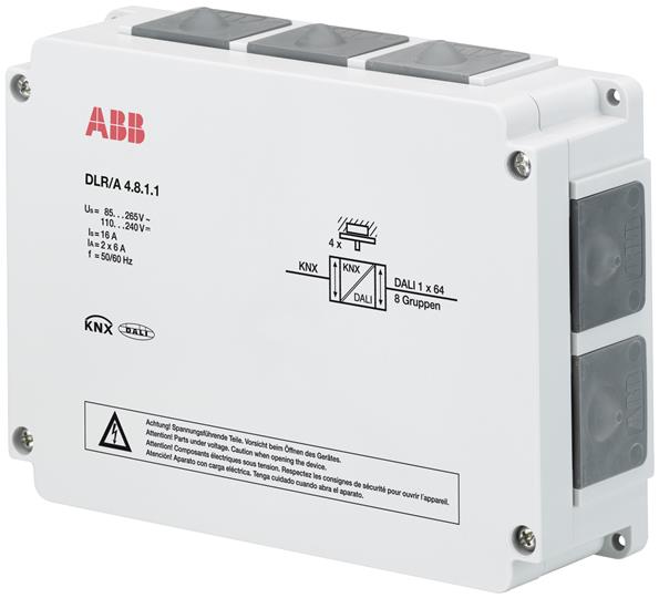 Abb EIB DLR/A 4.8.1.1 DALI Контроллер освещения 4-канальный, SM