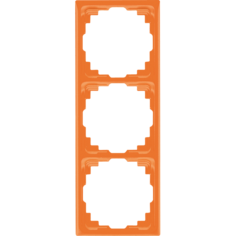 

Рамка для инсталляции в кабельных каналах, 3-кратная; оранжевая CD583KO Jung, Оранжевый, CD