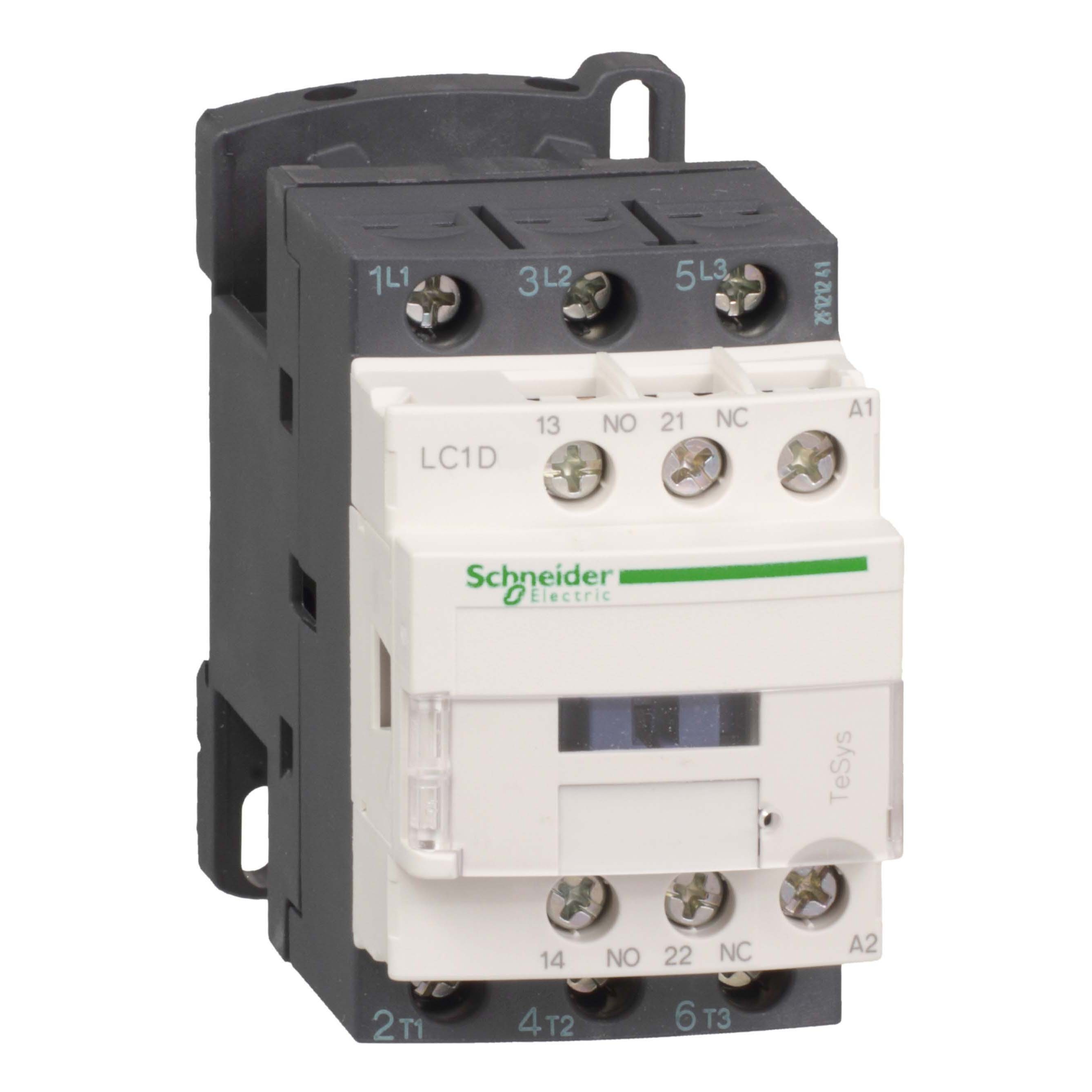 

Контактор 3р 25a, но+нз 220v 50/60гц, винтовые зажимы, Contactor D