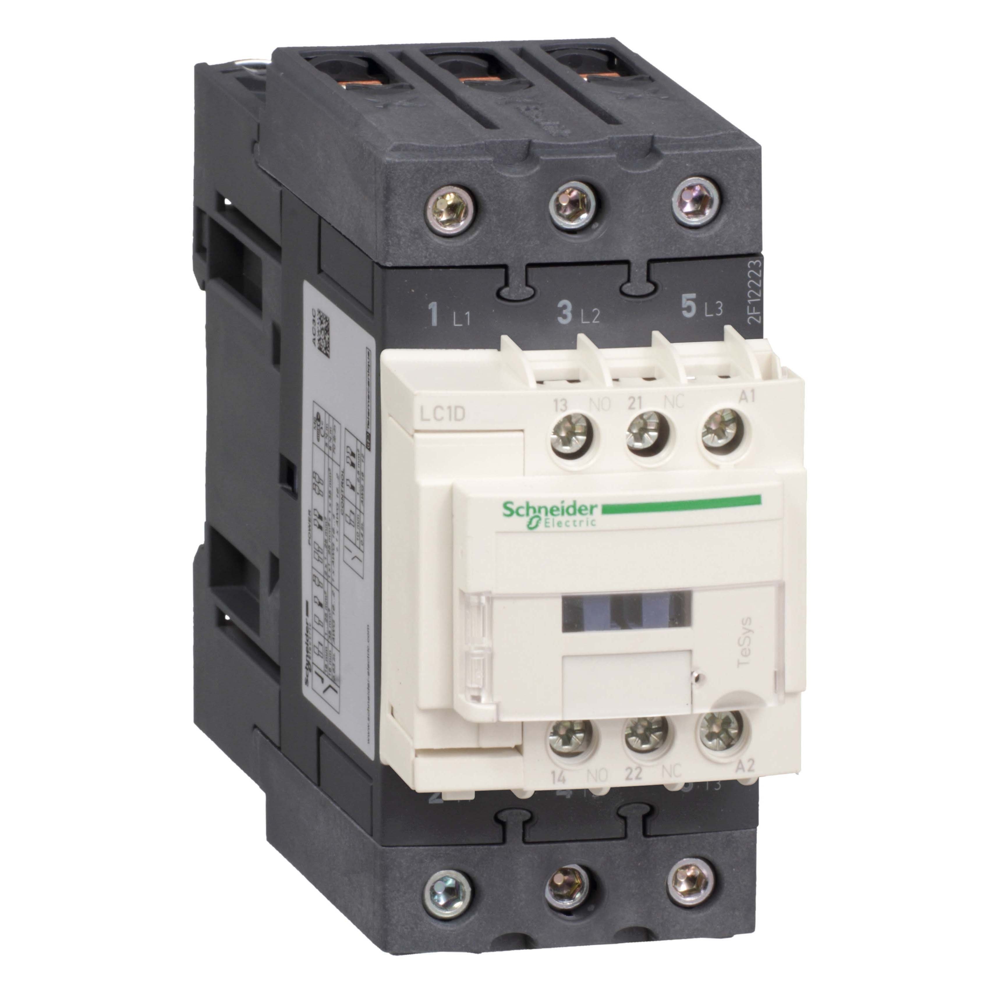 

Контактор 3р 65a, но+нз 220v 50/60гц, винтовые зажимы, Contactor D