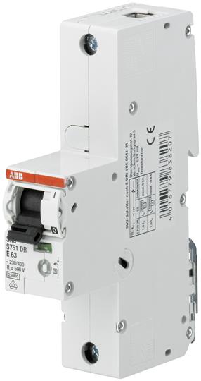 

Abb STO Автомат.выкл-ль 1п.cелект. S751DR-K40