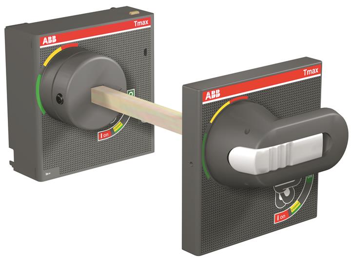 

Abb SACE Рукоятка поворотная на дверцу RHE T4-T5 F/P STAND. RETURNED, Серый