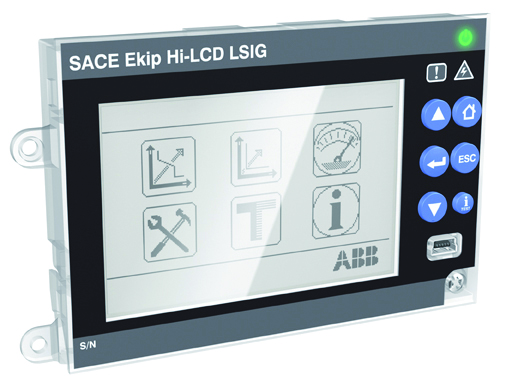 

Abb SACE P Расцепитель защиты Ekip G Hi-LCD LSIG E1.2..E6.2