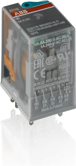 

Abb SST Реле CR-M230AC2L 230B AC 2ПК (12A), СИД индикация